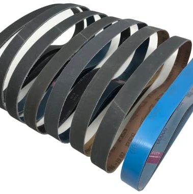 Pro Sharpening Supply 1X30 in Sanding Belts 24 Pack Assortment of Industrial Silicon Carbide and Aluminum Oxide Abrasives Ideal for Knife 80, 120, 220, 400, 600, 800, 1000, 2000 Grits