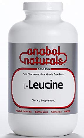 Anabol Naturals L-Leucine 100 gram Free Form Pure Crystalline Powder
