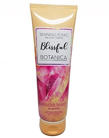 Swedish Beauty Blissful Botanica DHA Bronzer 8.5 ounce Tanning Bed Lotion