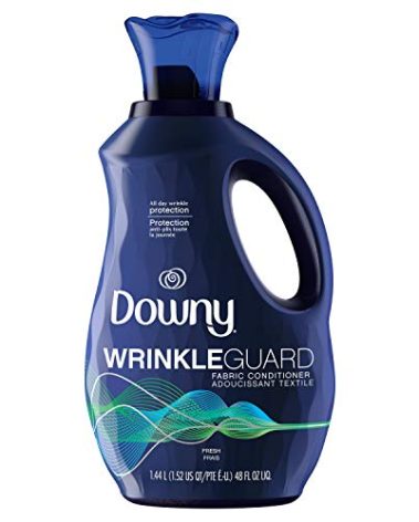 Downy Wrinkleguard Liquid Fabric Softener & Conditioner, Fresh, 48 Fl Oz. Bottle, 48 Fl Oz
