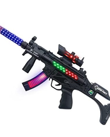 Children's Simulation Electronic Toy Machine Gun Cool Lighting Combat Sound Effects Real Special Effects