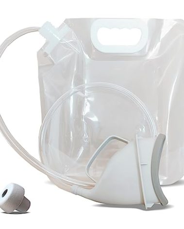 Female Urinal Device, Portable Pee Funnel for Elderly Incontinence Home Hospital Emergency Camping Car Travel with 2500 ml Urine Bag (Silicone Tube)