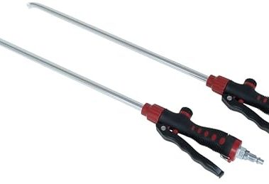 Radiator Genie - Water & Air Cleaning Wands for High Efficiency Cooling Systems and Radiators - Blow Out/Wash Out Kit