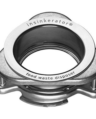 InSinkErator Quick Lock Mounting Flange, Stainless Steel, QLM-00
