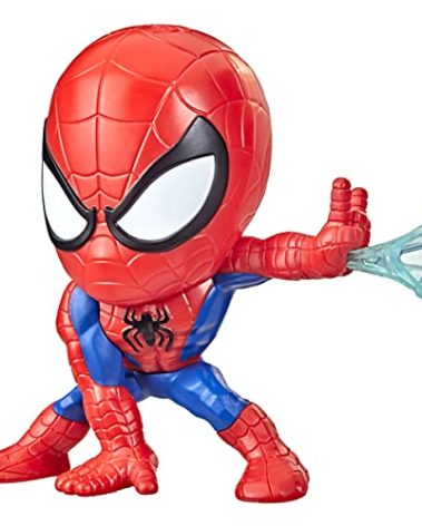 Hasbro Gaming Bop It! Marvel Spider-Man Edition Game, Spider Man Game, Marvel Toys, 1 or More Players, Ages 8 and Up