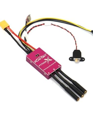 FURITEK Python X Team SPEC 80A/120A Brushed/BRUSHLESS ESC for 1/10 RC Crawlers with Bluetooth
