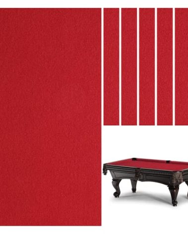 Anjetan Billiard Cloth, 8.53ft Pool Table Felt Cloth for 8ft Pool Tables, Billiard Protector with 6 Cloth Strips Used for Home, Clubs, Bars