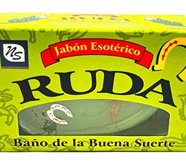 Nuestra Salud - Rue Herb Soap Bar - Gentle Moisturizing Action for Hand, Face, and Body - 100% Natural and Organic Soap for Healthy Skin
