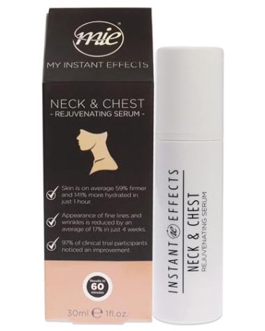 My Instant Effects Neck and Chest Rejuvenating Serum for Women - Helps Hydrate And Revive Your Skin - Very Quickly Brightens Beautiful Skin - Helps Speed Up Skin Renewal - 1 Oz