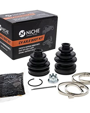 NICHE Front CV Axle Boot Kit For Honda Rancher 350 Foreman 400 42203-HM7-003 42202-HC5-003 ATV