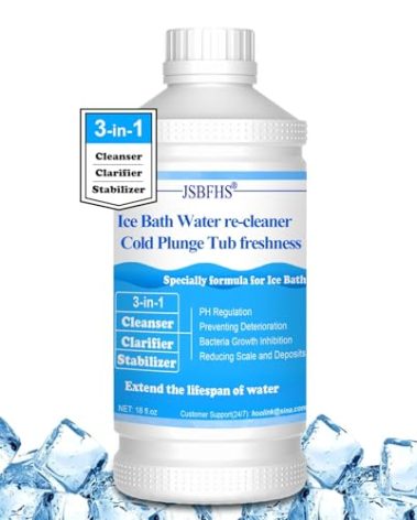 Cold Plunge Water Treatment, Cleaner, Clarifier, Water Stabilizer & Clarifier for Cold Plunge, Ice Bath Water Treatment, Ice Bath & Cold Plunge tub Water Chiller Filter Accessories