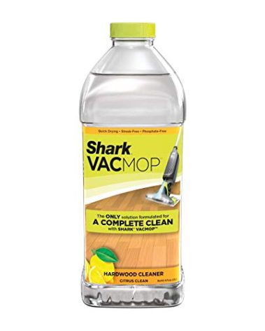 Shark VACMOP Hardwood Cleaner Refill 2 Liter Bottle, Compatible with VM252 & VM180, Cleans & Disinfects Sealed Finished Floors, Stone, Laminate & Tiles, Citrus Clean Scent, VCW60