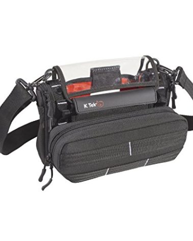 K-Tek Stingray MixPro Bag with Kickstand for Sound Devices MixPre-3/MixPre-6, Tascam DR-70D/DR-701D, Zoom F4/F8 Recorders