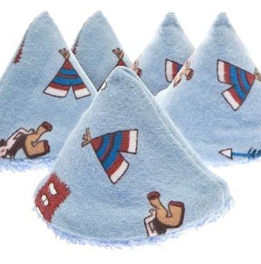 Washable Cotton Pee-Pee Teepees That Shield Baby Boys Pee During Diaper Changes. Makes a Great add-on Gift for a Baby Shower Thanks to its Fun, Gift-Ready Store Packaging. 5 Pack. Western