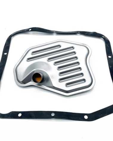 4R70W 4R75W Transmission Filter Oil Pan Gasket Kit Compatible with Ford E-150 Econoline Super Duty Expedition Explorer Replacement for Lincoln Mark Lt Viii for Grand Marquis Replaces F6AZ7A098A 58955