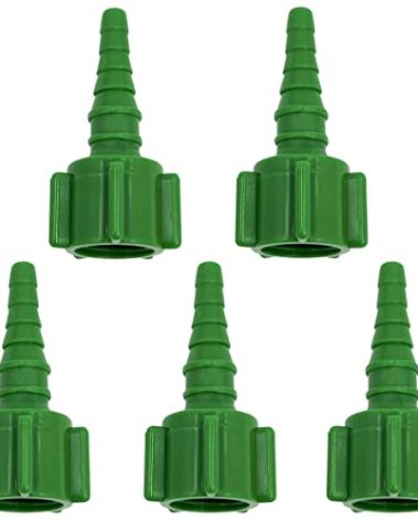 5pk Oxygen Tubing Swivel Nipple Christmas Tree Connectors