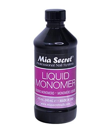 Mia Secret 8 oz / 240ml LIQUID MONOMER PROFESSIONAL ACRYLIC NAIL SYSTEM