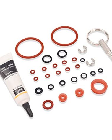 O-Ring Set W/Oval Head Key Tool Big KIT for J-ura Capresso/Impressa Machines Brew Group & Drainage Valve O-Ring, Fits Most Jura C, E, ENA, F, J, S, Z, X, Cappuccino Maker Series Machines, with Lube