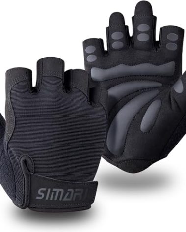 SIMARI Breathable Workout Gloves for Men and Women, Padded Weight Lifting Gloves with Great Grip, Full Palm Protection for Gym Training, Cycling, Weightlifting, Exercise, Crossfit, Climbing
