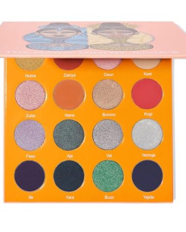 Juvia's Place Palette The Magic Mini - Bright and Bold Red, Shades of 16, Professional Eye Makeup, Pigmented Palette, Makeup Palette for Eye Color & Shine