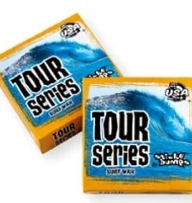 Sticky Bumps Tour Series Warm/Tropical Surf Wax - 12 Pack | Long-Lasting Surfboard Wax | Great Bump Building for Surfing | Non-Toxic, Nature-Safe | Warm Water Surf Wax for Temps 69°F/20°C and Above