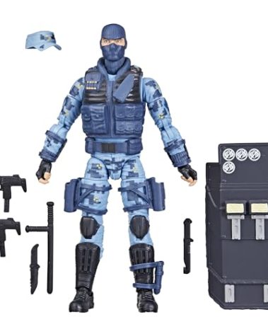G.I. Joe Classified Series Jason Shockwave Faria, Collectible Action Figure, 105, 6-inch Action Figures for Boys & Girls, with 9 Accessory Pieces