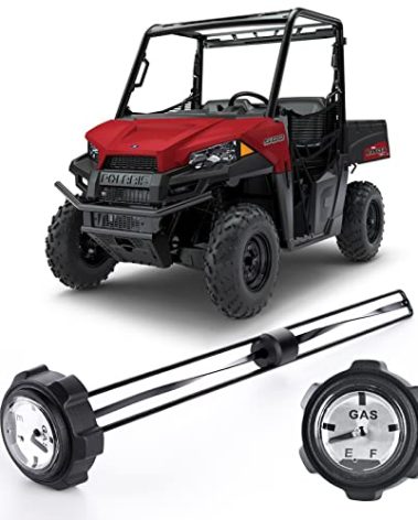 QUICKWOLF Ranger Gas Cap,1240119 Gas Cap with Gauge Compatible with Polaris Ranger 400 425 500 700 TM Fuel Gauge, Anti-Corrosion Material