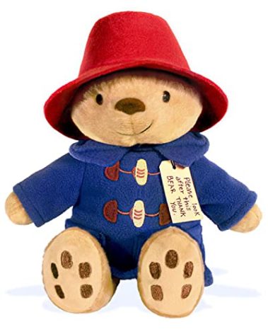 YOTTOY Paddington Bear Collection | Classic Seated Paddington Bear Soft Stuffed Plush Toy- 8.5" H