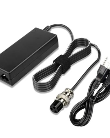 44Volt 1.8 Amp Charger for 36V Boreem Jia, Minimoto, Rad2Go, TaoTao, X-Treme etc. Electric Scooter, ATV, Go Kart, with 3-Prong Inline Female Connector