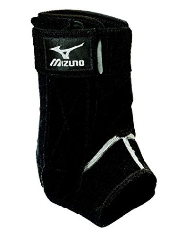 Mizuno DXS2 Right Ankle Brace, Black, Large