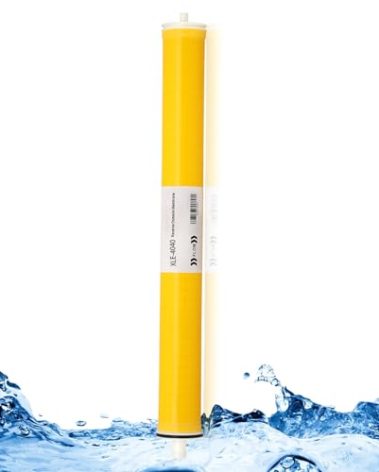 XLE-4040, XLE 4040 Reverse Osmosis Membrane for DOW Filmtec Membrane Replacement, 4 x 40 RO Membrane for Desalination, Commercial, Industrial, NSF Certified, Salt Rejection 99%, 2600GPD