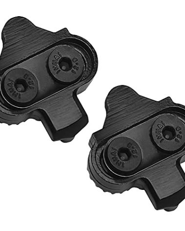Aleric Bike Cleats Compatible with SPD Pedals, Spinning Indoor Cycling and Mountain Biking Bicycle Cleat Set for Men and Women Clipless Cycling Shoes