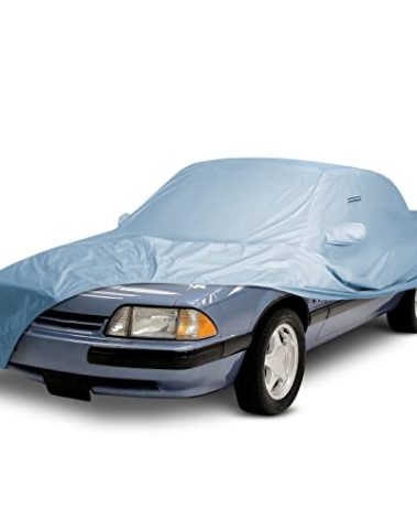 iCarCover Premium Car Cover for 1979-2004 Ford Mustang Coupe Convertible GT Mach 1 Saleen Fastback SOV Heavy Duty Waterproof All-weather Automobiles Custom Fit Indoor Outdoor UV Snow Protection Covers