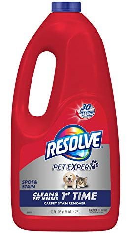 Resolve Pet Expert Carpet Spot & Stain Remover Spray Refill, Pet Stain and Odor Remover, Carpet Cleaner, 60 Oz