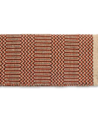 Mayatex Rust and Brown Double Weave 32x64 Acrylic Blend Saddle Blanket