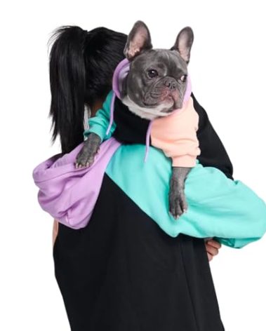 Spark Paws Human Hoodie - Premium Quality, Buttery Soft, Superior Comfort and Fit, Calming Fleece Interior, Suitable for All Styles – Cyber Color Block - L