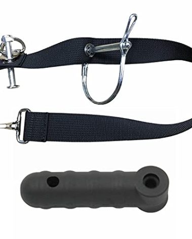 Flex Connector for Burley Bike Trailers Compatible with Round/Square Tow Arm (Strong Elastic TPU) Shock Absorption (for Square Tow Arm)