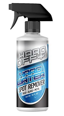 Hard Off+ Hard Water Stain and Spot Remover For Bathroom, Shower Doors, Glass, Tile and Metal 16oz