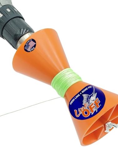 Line Off Stripper Removes Strip Line Fishing Reel Accessories (Orange)