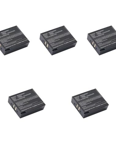 BCXY 5 Pcs Battery Replacement for Eartec Hub Systems HUB Ultralite, Battery Part NO LX600LI