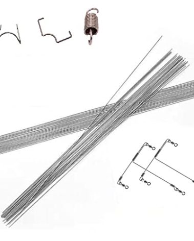 Stainless Steel Spring Wire - Straight Hard Wire 0.8, 1.0, 1.2, 1.6mm - 400mm/25pcs