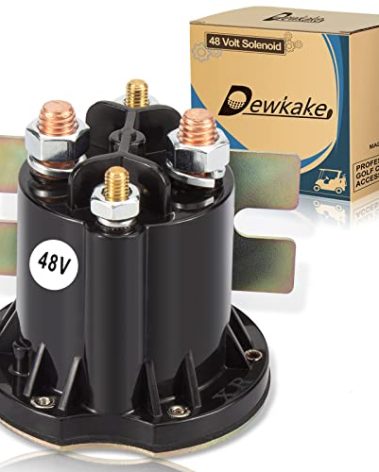 Dewkake EZGO TXT 48V Solenoid, Fits TXT Electric 2010-UP and All 48V MPT 800/1000 Vehicles Golf Cart, OEM# 612711