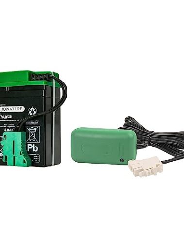 6V Battery + Charger Combo Kit for Peg Perego for John-Deere Express/for John-Deere Utility Tractor/Li Red Tractor Children Ride on Car (6V 4AH Battery + Charger)