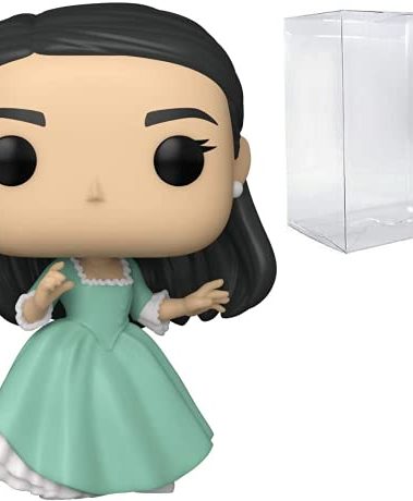 POP Broadway: Hamilton - Eliza Hamilton Funko Pop! Vinyl Figure (Bundled with Compatible Pop Box Protector Case), Multicolored, 3.75 inches