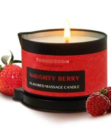 SbN Massage Oil Candle for Relaxation & Home SPA - Vegan Oils for Full Body Massage Therapy - Sustainable Formula