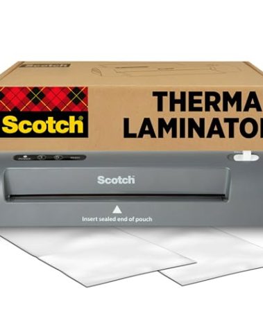Scotch Thermal Laminator, 2 Roller System for a Professional Finish, Use for Home, Office or School, Suitable for use with Photos (TL901X)