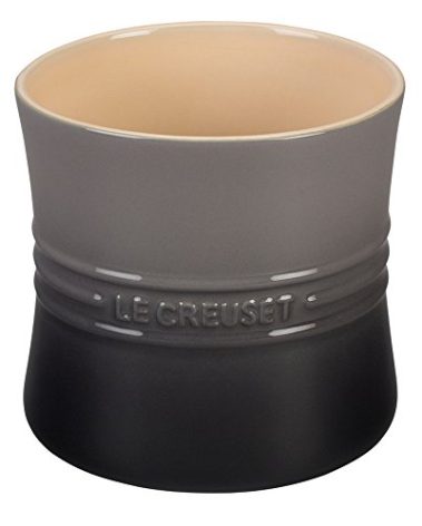 Le Creuset Stoneware Utensil Crock, 2.75 qt., Oyster