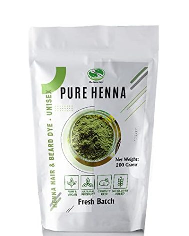 200 Grams - 100% Pure Henna Powder For Hair Dye - Red Henna Hair Color, Best Red Henna For Hair - The Henna Guys