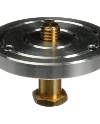 Manfrotto 208HEX 3/8-Inch Camera Mounting Platform Adapter (Silver)