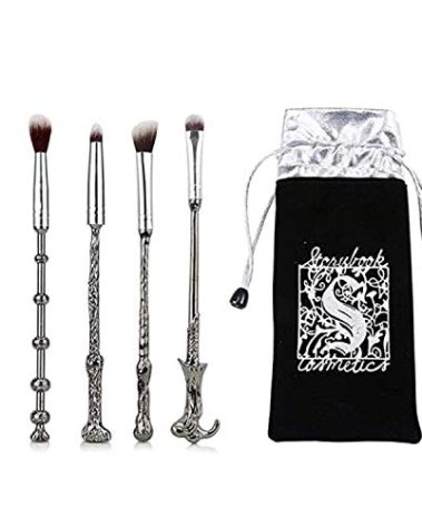 Gifts Wand Makeup Brushes 5 PCS Makeup Brush Set for Foundation Blending Blush Concealer Eyebrow Face Powder